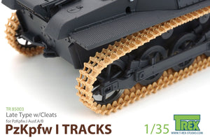 T-REX (1/35) PzKpfw I Tracks Late Type w/Cleats for Ausf.A/B