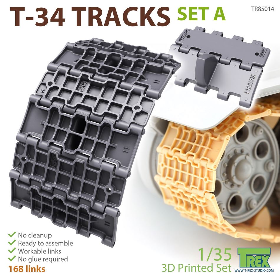 T-REX (1/35) T-34 Tracks - Set A