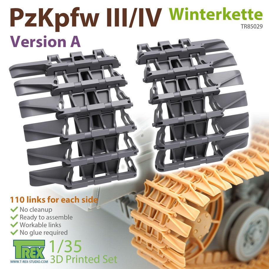 T-REX (1/35) PzKpfw III/IV Winterkette Version A