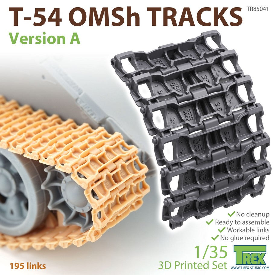 T-REX (1/35) T-54 OMSh Tracks Version A