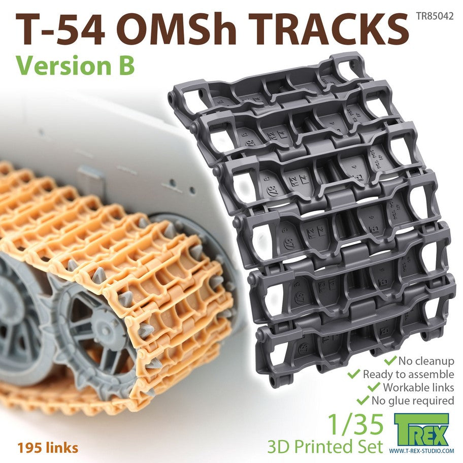 T-REX (1/35) T-54 OMSh Tracks Version B