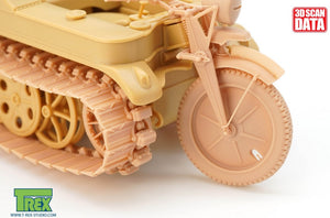 T-REX (1/35) Kettenkaraftrad Winterkette con pignoni e ruote tipo 2