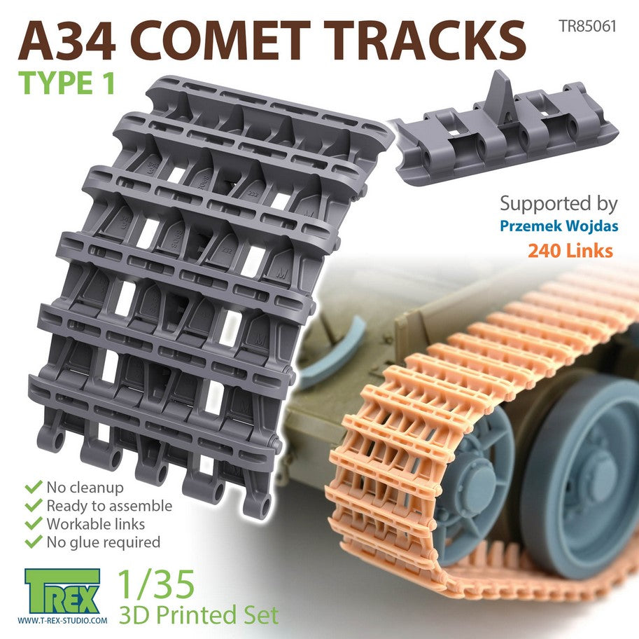 T-REX (1/35) A34 Comet Tracks Type 1