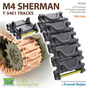 T-REX (1/35) M4 Sherman T-54E1 Tracks