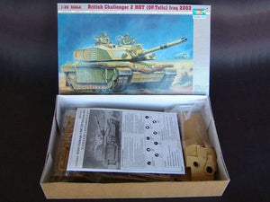 TRUMPETER (1/35) Char de combat principal britannique Challenger 2 (Op.TelicIrak 2003