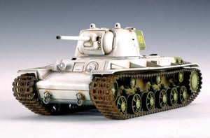 TRUMPETER (1/35) Carro armato sovietico KV-1 modello 1942 con torretta pesante in fusione