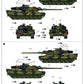 Decoración 2 de la maqueta del carro de combate Leopard 2A6 en escala 1:16 de Trumpeter referencia 00966