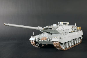 Foto de la maqueta del carro de combate Leopard 2A6 en escala 1:16 de Trumpeter referencia 00966