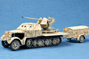 TRUMPETER (1/35) allemand 3,7 cm Flak 37 auf Selbstfahrlafette (Sd.Kfz.  (7/2 version tardive)