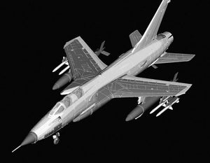 Diseño de la maqueta del cazabombardero norteamericano F-105G Wild Weasel en escala 1:72 de Trumpeter referencia 01618