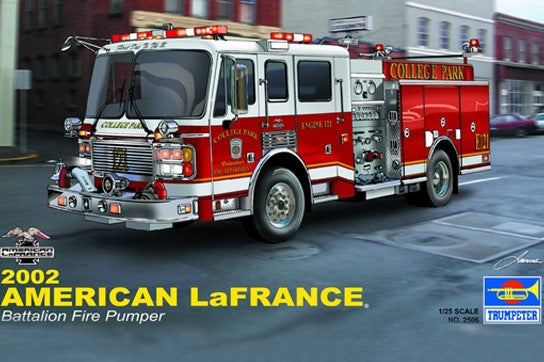 TRUMPETER (1/25) American LaFrance Eagle Fire pumper