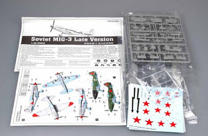 TRUMPETER (1/48) Versione tardiva del MiG-3 sovietico
