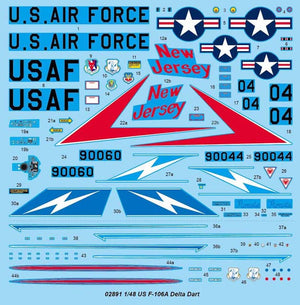 TRUMPETER (1/48) US F-106A Delta Dart