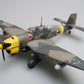 Foto frontal de la maqueta del bombardero alemán Ju-87 B-2 Stuka en escala 1:32 de Trumpeter referencia 03214