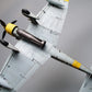 Bajos de la maqueta del bombardero alemán Ju-87 B-2 Stuka en escala 1:32 de Trumpeter referencia 03214