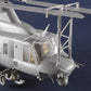 Detalle de cabina de la maqueta del helicóptero UH-1Y Venow en escala 1:35 de Trumpeter referencia 05118