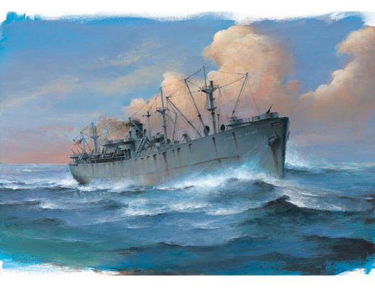 TRUMPETER (1/700) SS John W. Brown Liberty Ship