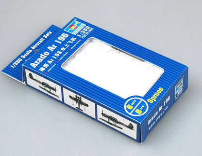 Set de 6 hidroaviones alemanes Ar 196 en escala 1:350 de Trumpeter referencia 06206