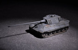 TRUMPETER (1/72) German King Tiger (Henschel turret) with 105mm kwk L/65
