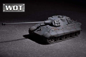 TRUMPETER (1/72) German King Tiger (Porsche turret) with 105mm kwk L/68