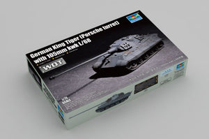 TRUMPETER (1/72) German King Tiger (Porsche turret) with 105mm kwk L/68
