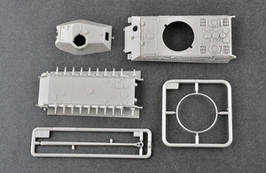 TRUMPETER (1/72) King Tiger tedesco (torretta Porsche) con 105 mm kwk L/68