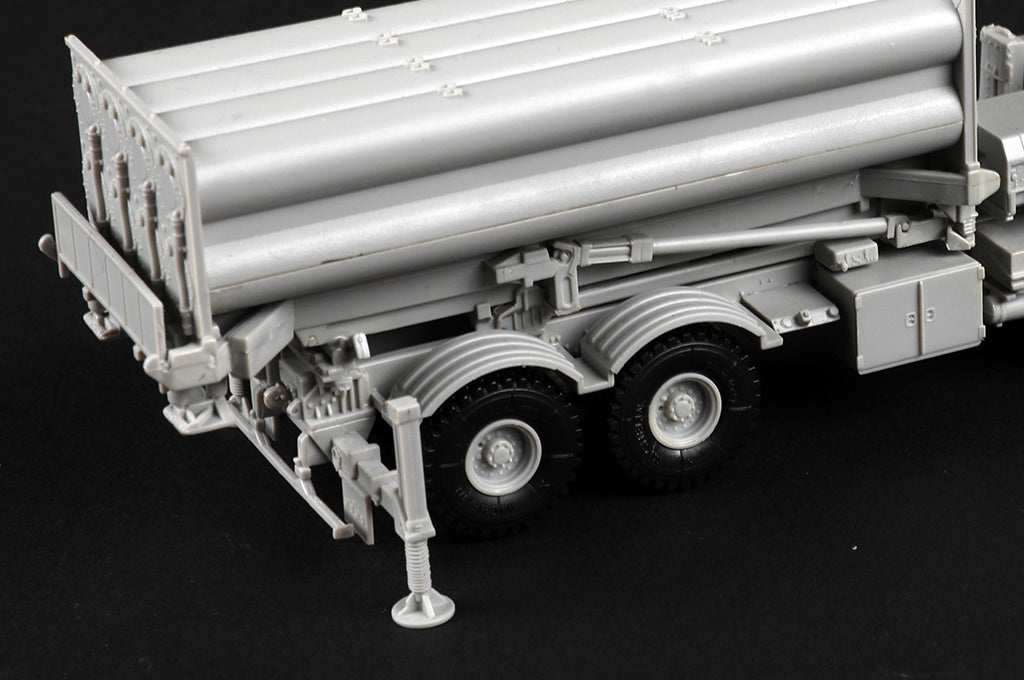 Foto trasera de la maqueta del sistema de defensa antimisiles THAAD en escala 1:72 de Trumpeter referencia 07176