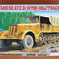 TRUMPETER (1/72) German Sd.Kfz.9 18 ton Heavy Halftrack Early Type