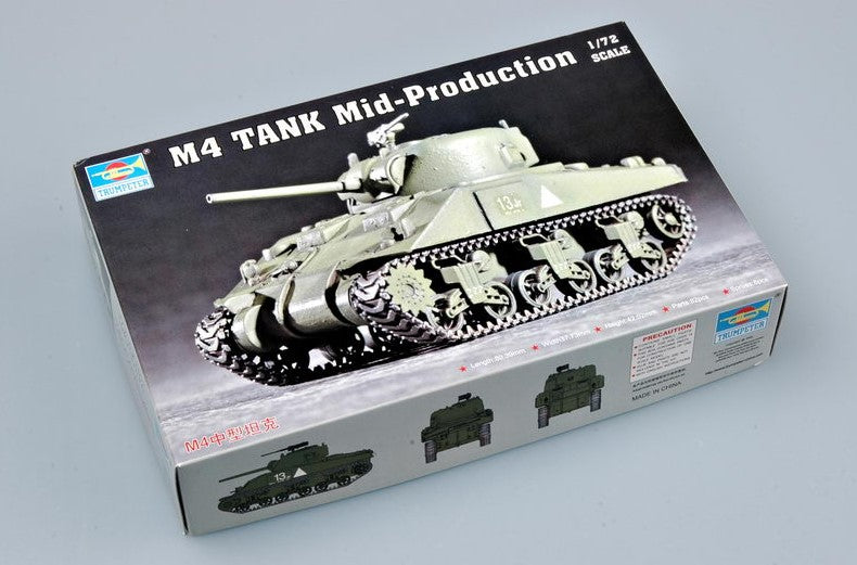 TRUMPETER (1/72) M4 (Mid) Tank