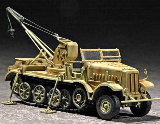 TRUMPETER (1/72) Drehkran 6t auf Zugkraftwagen 18t (Sd.kfz.9/1)