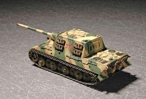 TRUMPETER (1/72) German Sd.Kfz. 186 Jagdtiger (Porsche Suspension w/Zimmerit)