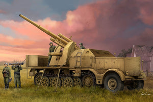 TRUMPETER (1/35) Schwerer Zugkraftwagen 18t with 8.8cm Flak
