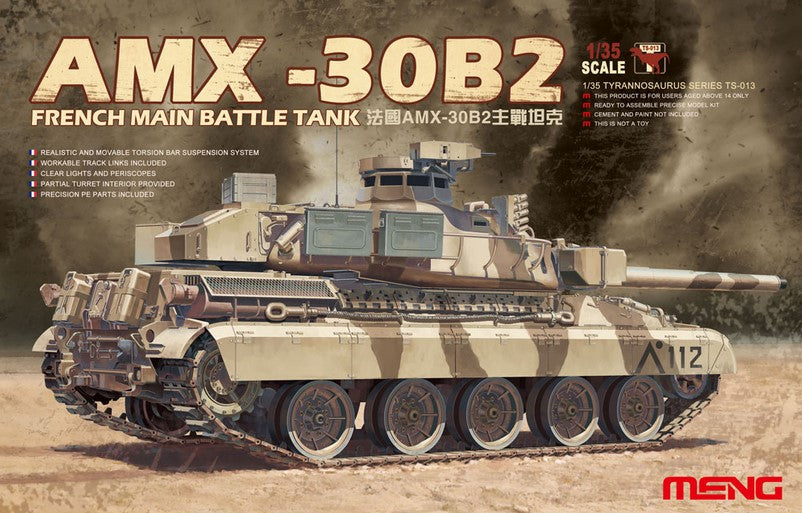 MENG (1/35) AMX-30B2 French Main Battle Tank