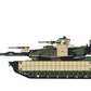 MENG (1/35) Abrams M1A1 AIM / M1A1 TUSK USMC/US Army Main Battle Tank