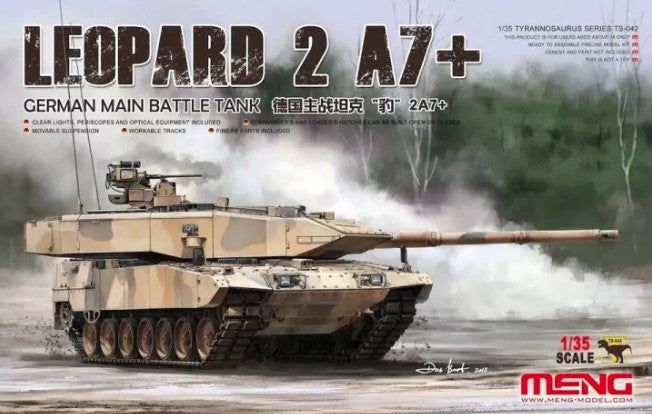 MENG (1/35) Leopard 2 A7+ German Main Battle Tank