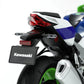 Detalle del colín de la maqueta de la moto Kawasaki ZX-10R Ninja en escala 1:9 prepintada de Meng referencia TS-007s