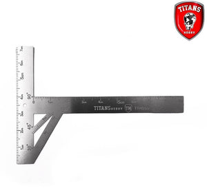 TITANS HOBBY T Ruler with Angle Guide