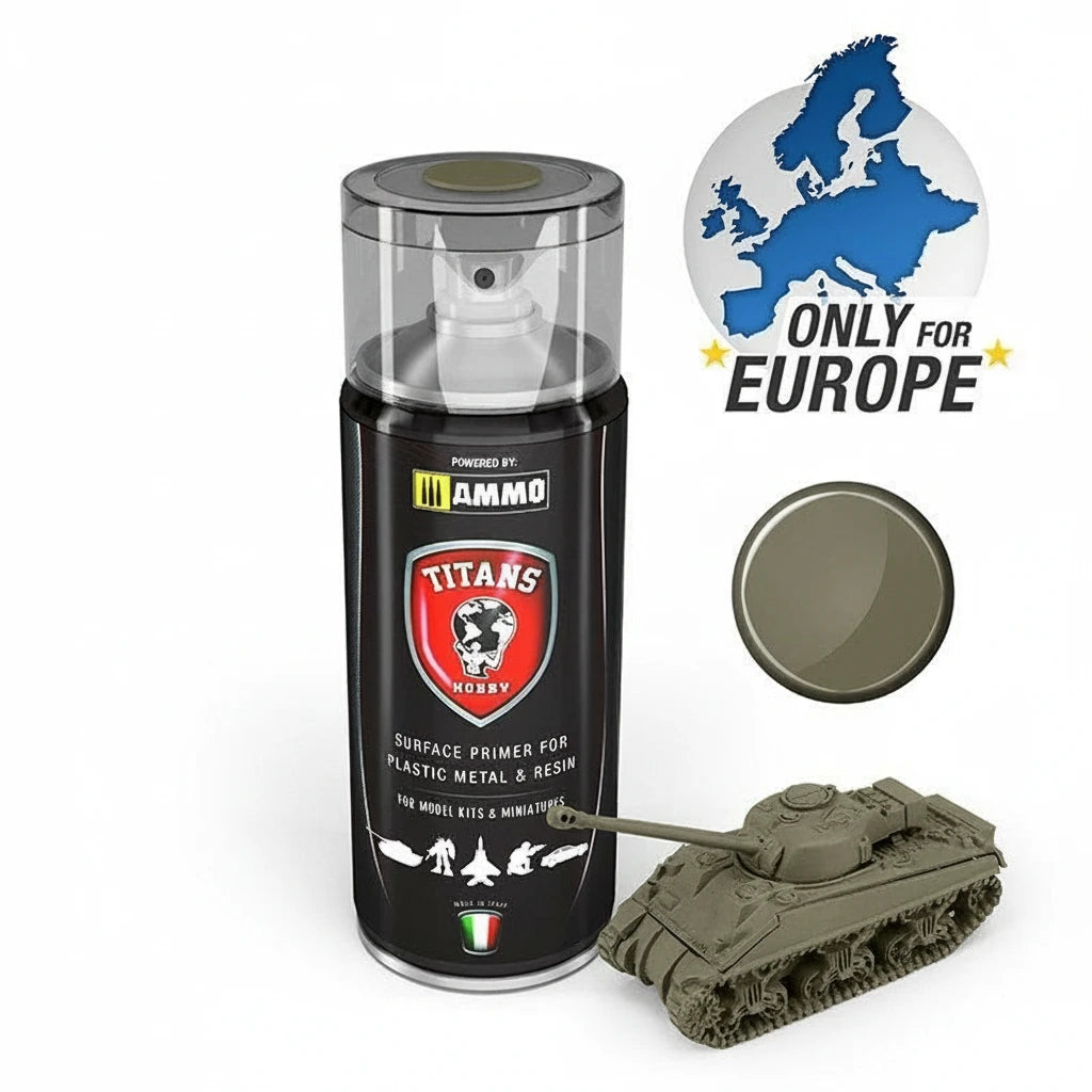 Imprimador en color Verde oliva US de Titans referencia TTH120