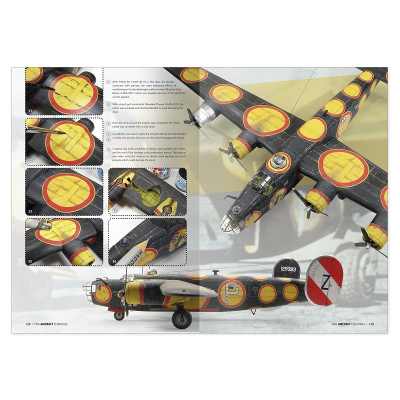 Página 128 del libro The Weathering Aircraft Essentials de AMMO referencia 6324