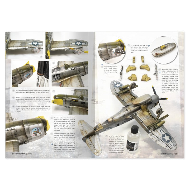 Página 200 del libro The Weathering Aircraft Essentials de AMMO referencia 6324