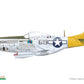 Esquema de pintura 1 de la maqueta del caza P-51D en su edicion especial Dual Combo Tales of Iwojima en escala 1:72 de Eduard referencia 2152