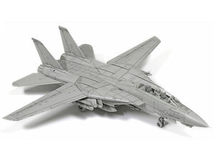 Foto sin pintar de la maqueta del caza F-14 D Tomcat en escala 1:72 de Tamiya referencia 60795
