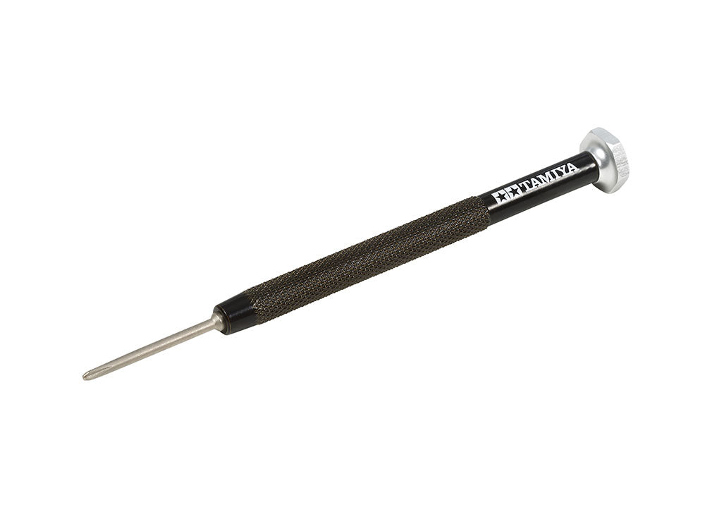 Destornillador de precisión con punta en forma de cruz para trabajar de manera precisa con maquetas estáticas, de Tamiya referencia 74125