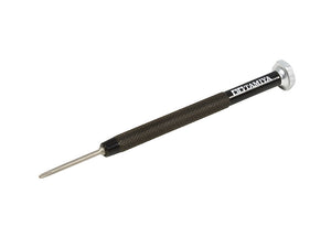 Destornillador de precisión con punta en forma de cruz para trabajar de manera precisa con maquetas estáticas, de Tamiya referencia 74125