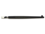 Pincel técnico plano con punta plana de tamaño mediano y cerdas de resina sintética, ideal para pintar en una sola pasada. De Tamiya referencia 87215