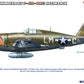 Esquema de decoración 2 de la maqueta del caza norteamericano P-47D 10RE Razorback en escala 1:48 de Miniart referencia 48030