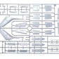 Grapa de timon y flaps Avro Vulcan B.2 1:72 Airfix A12011