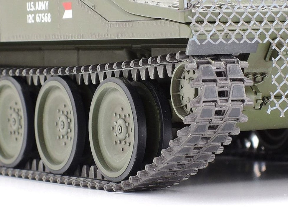 Cadenas del tanque norteamericano M551 Sheridan en Vietnam en escala 1:35 de Tamiya con referencia 35365