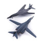 Foto de la maqueta del bombardero estratégico norteamericano B-1B en escala 1/144 de Academy referencia 1262