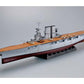 Vista frontal izquierda de la maqueta del portaviones USS Saratoga CV-3 en escala 1:350 de Trumpeter referencia 05607